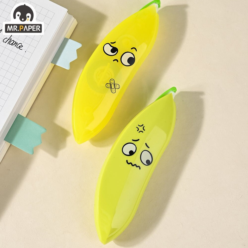 Banana Shaped Correction Tape – Fun & Portable Eraser Tool for Paper, Labels, and More – 14cm