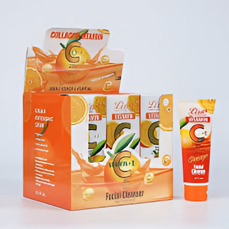 Liru Orange Facial Cleanser 120ml | Professional Care With Vitamin C+e & Orange Extract For Brightening, Deep Cleansing & Daily Skincare