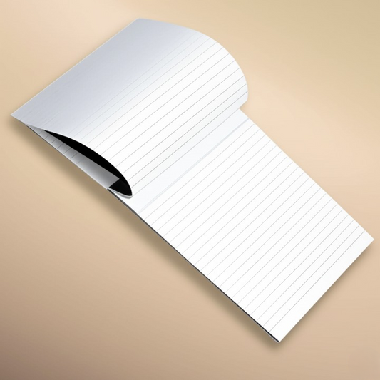 Small &amp; Large Size Writing Pad –8 Inch 8.25 Inch Wide &amp; A4 Size, Smooth Tear-Off Sheets, Sturdy Backing, High-Quality Paper for Office, School &amp; Personal Use