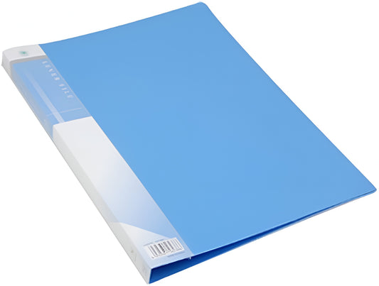 Transparent PVC Plastic Clip File for A4 &amp; Legal Documents – Durable, Water-Resistant Secure Clip Folder with Transparent Cover for Office, School &amp; Home Use – Lightweight &amp; Portable (Random Color)