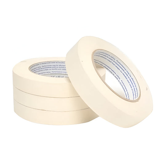 1 Inch Paper Masking Tape – 15 Yards, Strong Adhesion, Clean Removal, Easy Tear, Ideal for Painting, Labeling, Masking &amp; Crafting