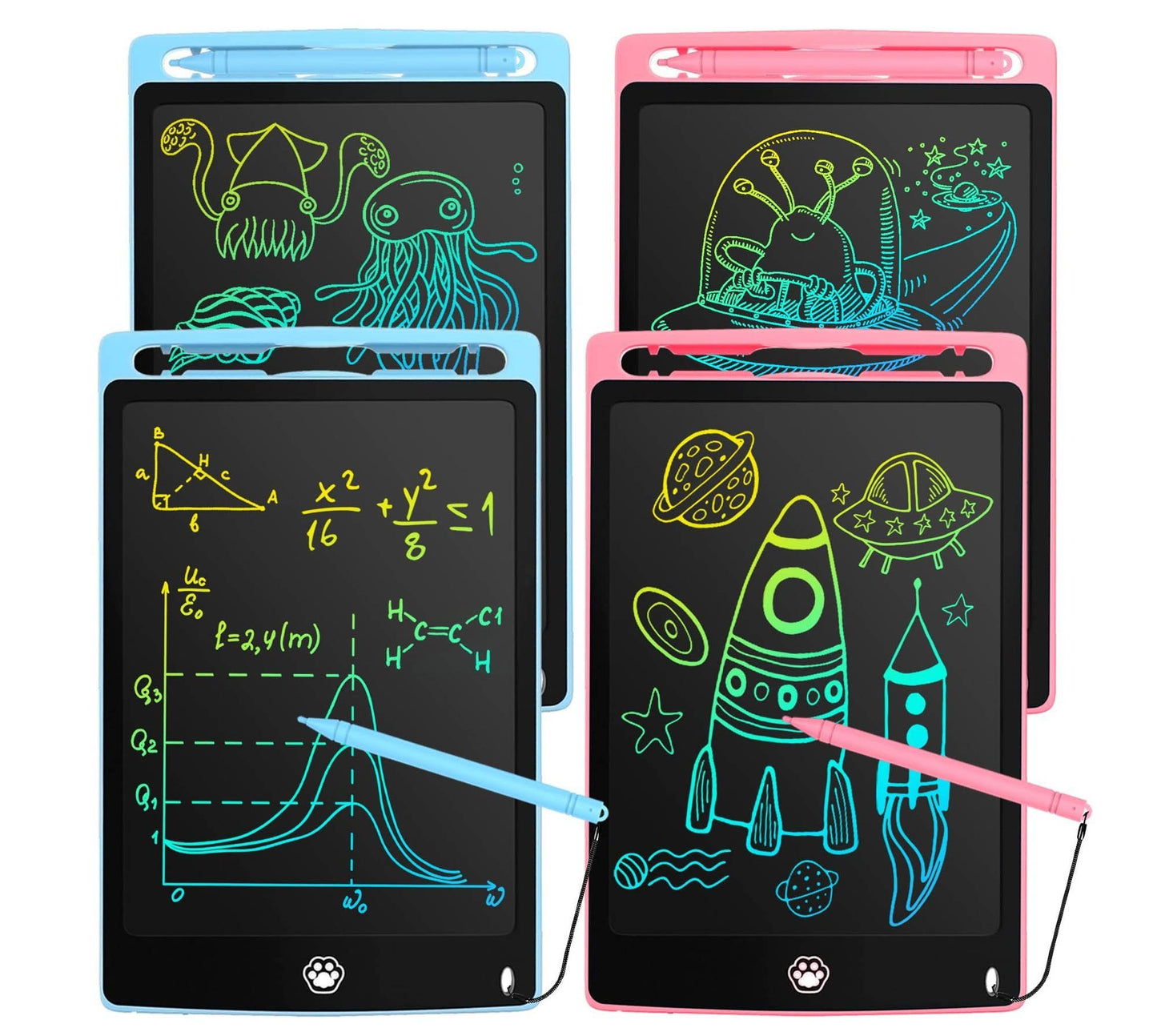 Writing LCD Drawing 8.5 Inch Multicolor Screen Tablet Available in 10inch, 12inch sizes Also